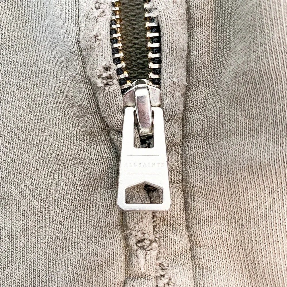 AllSaints Xonda Crop Zip Hoodie - Picture 10 of 12